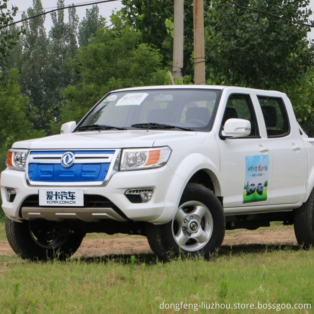 China Dongfeng Hot Sale y buena calidad Rich Pickup Electric con automóvil eléctrico para la venta